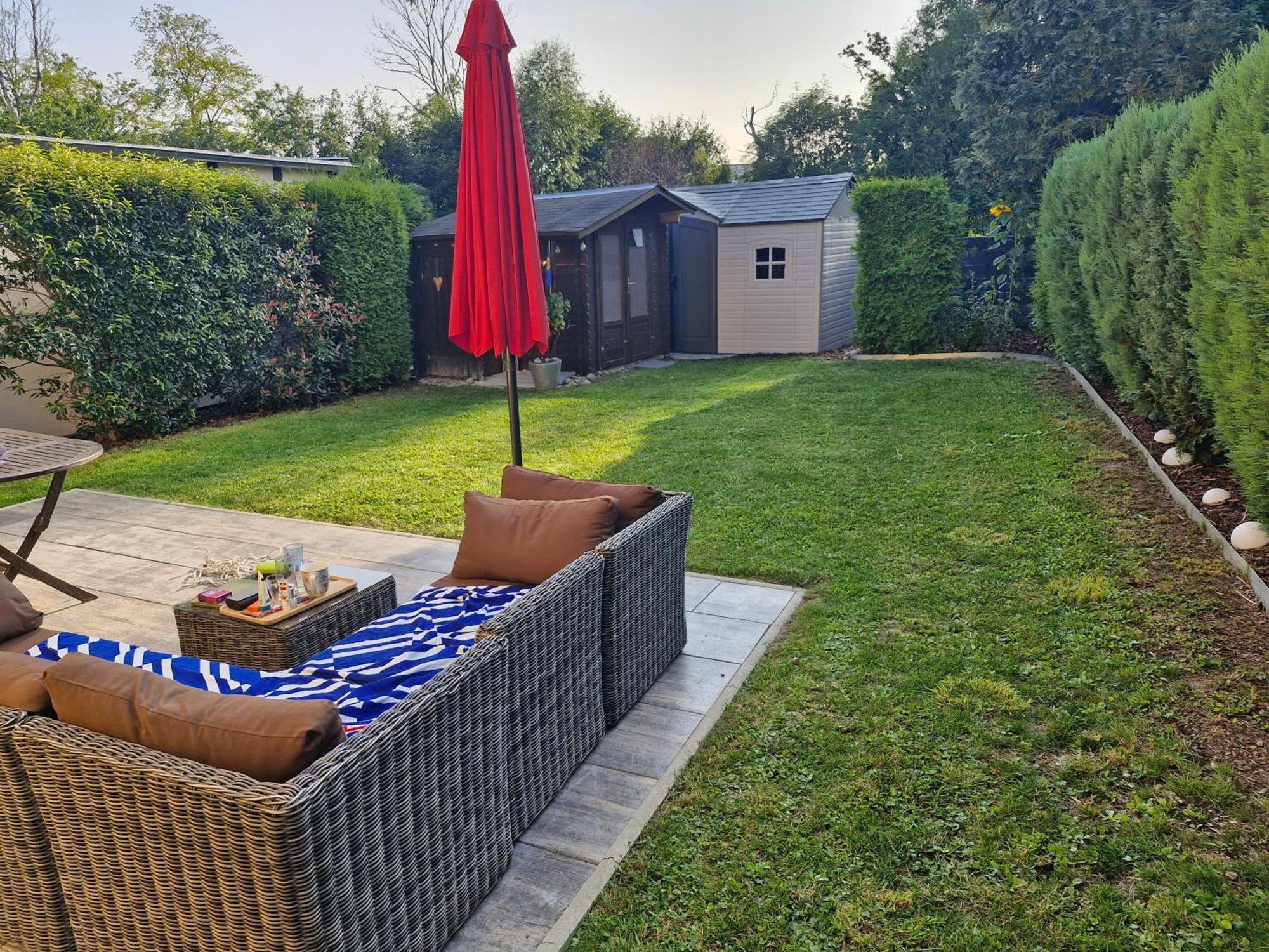Ferienhaus An Der Brunnenaue 4 Sterne, E-Ladestation Am Haus, Wlan, Netflix, Garten Sagard Exterior foto